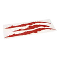 Ghost claw decoration car sticker, 37x9cm, in claw mark pattern on vehicle body