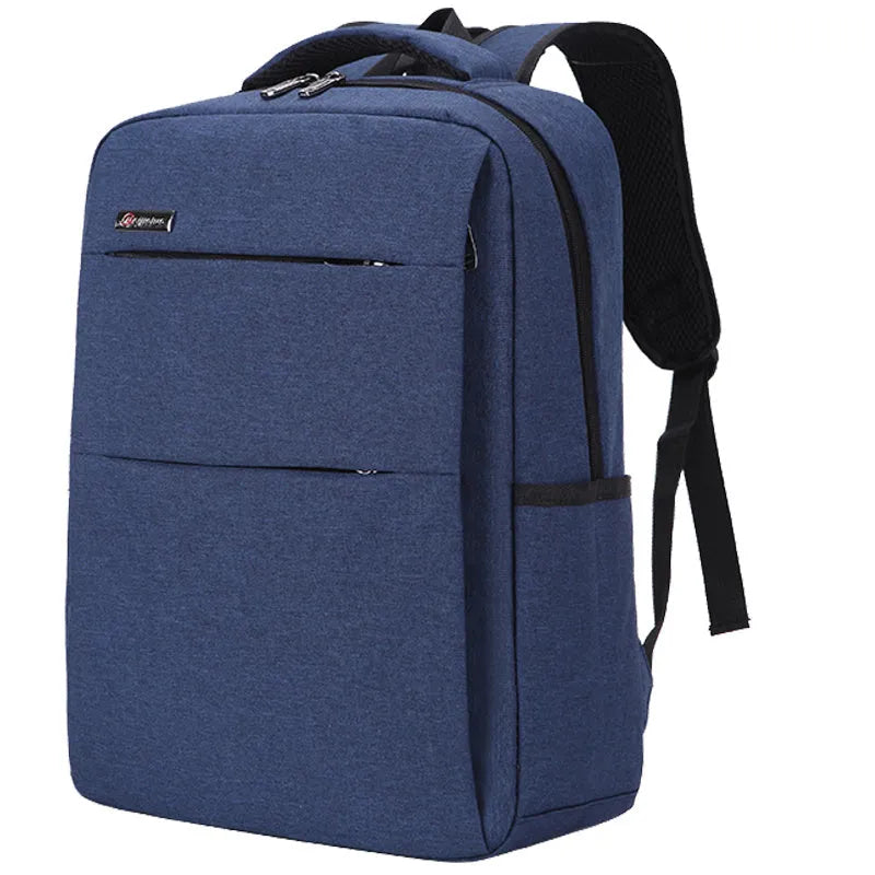 Oxford cloth rechargeable backpack for 14-15.6 inch laptops with waterproof shockproof protection