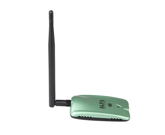 Alfa NIC wireless USB network adapter in shallow army green