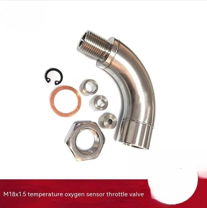 Car M18 x 1.5 temperature sensor adapter flow valve gas flow crossover fitting