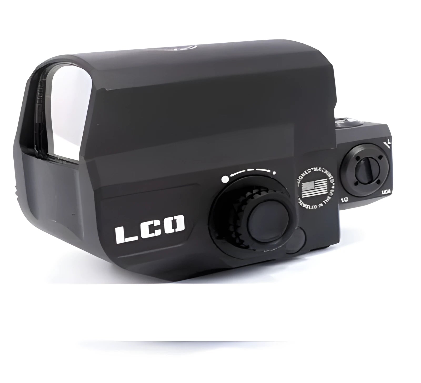 LCO tactical red dot sight with 20mm rail mount for rifles and shotguns