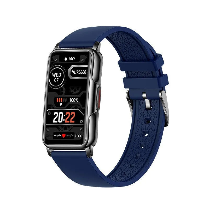 1.47 inch smart bracelet with TFT screen and silicone wrist strap