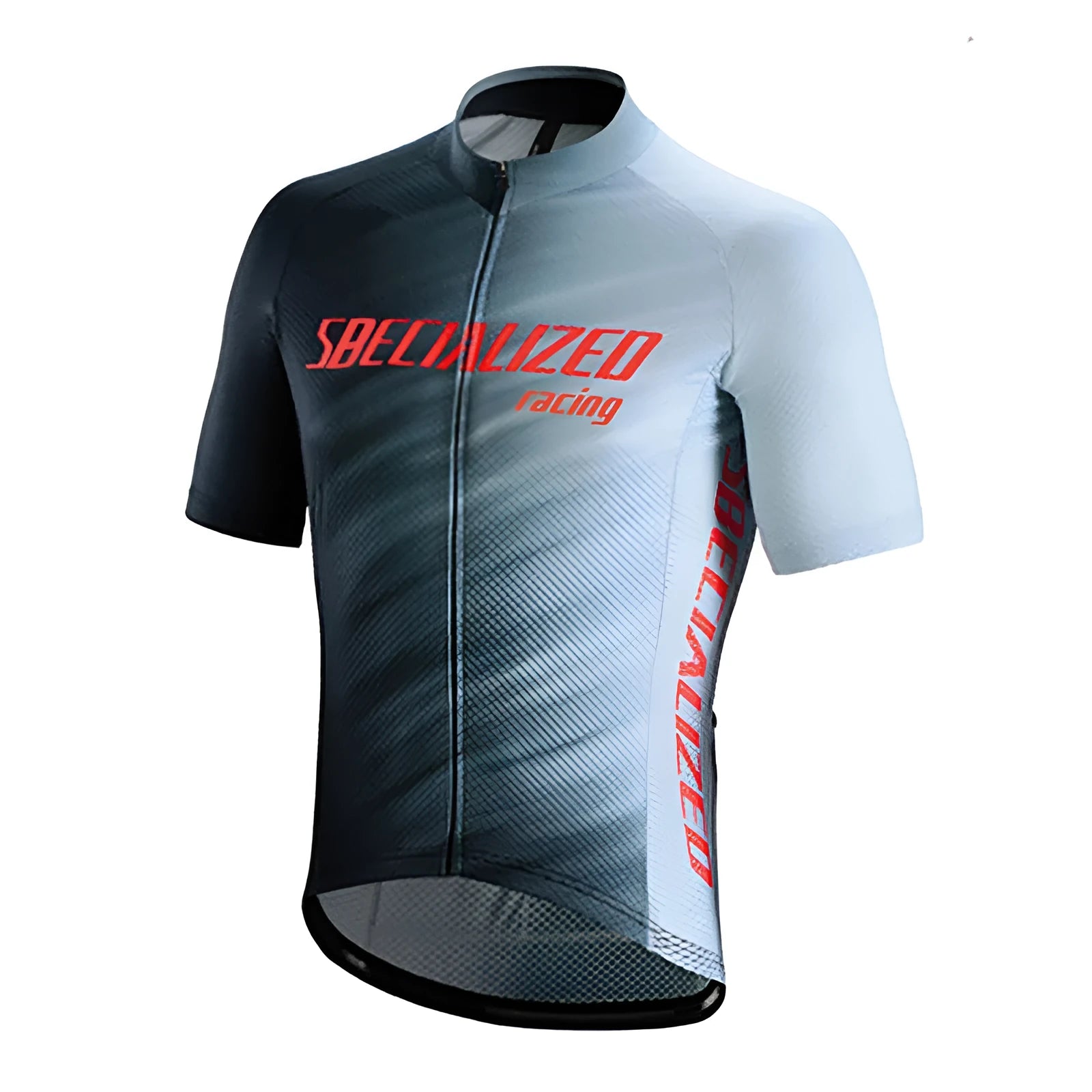 Summer men's mountain bike jersey suit with gel breathing pad, 80% polyester 20% Lycra, available in multiple colours