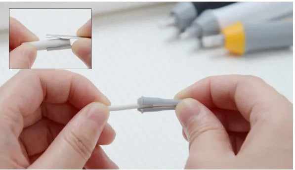 Black electric eraser for geometry modelling and office supplies, 166mm plastic body