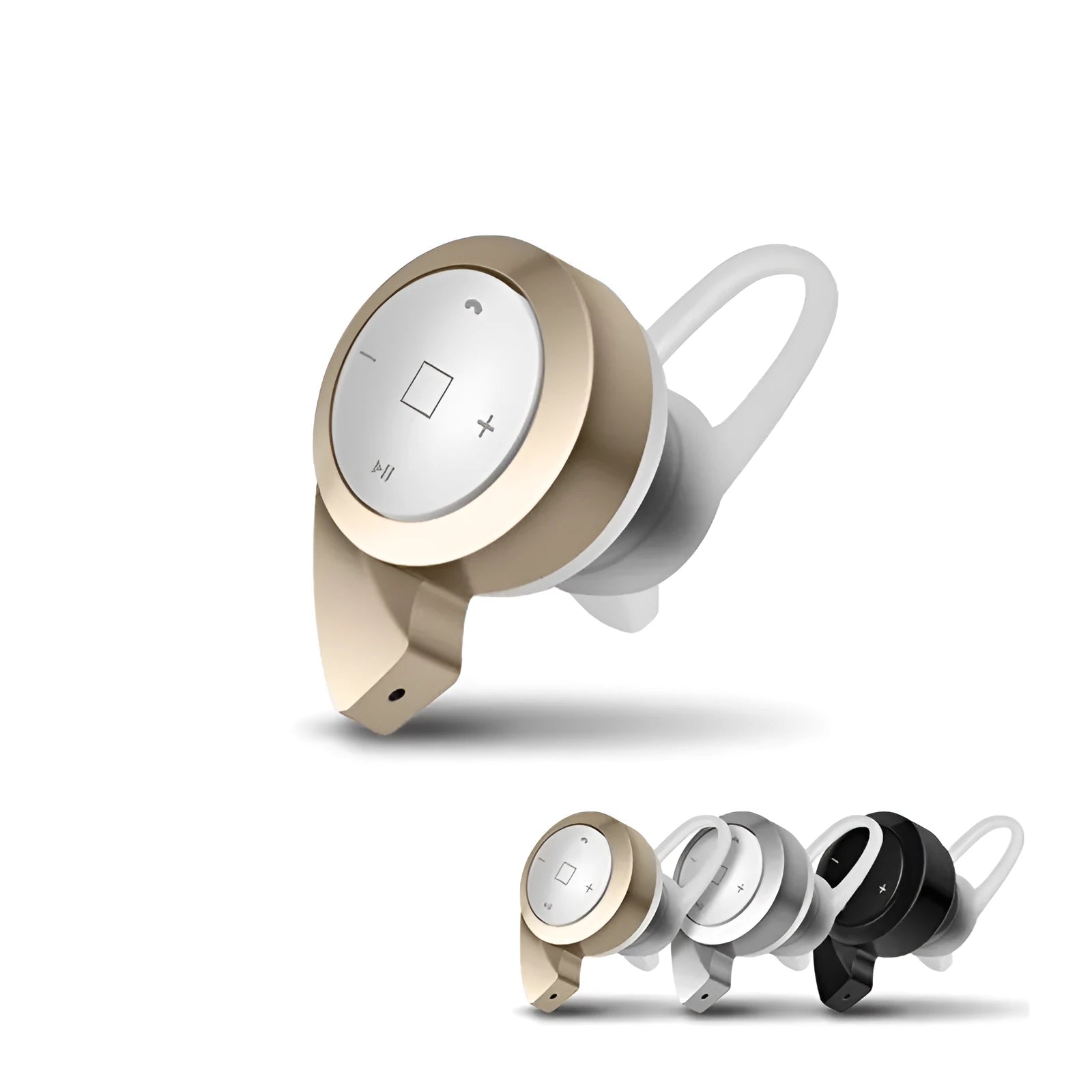 Snail Mini Bluetooth Headset 4.0 in black with compact earpiece design
