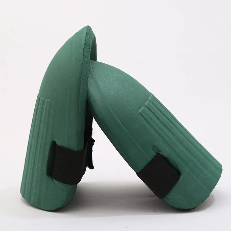 EVA knee pads for garden work in black, green, yellow colour options