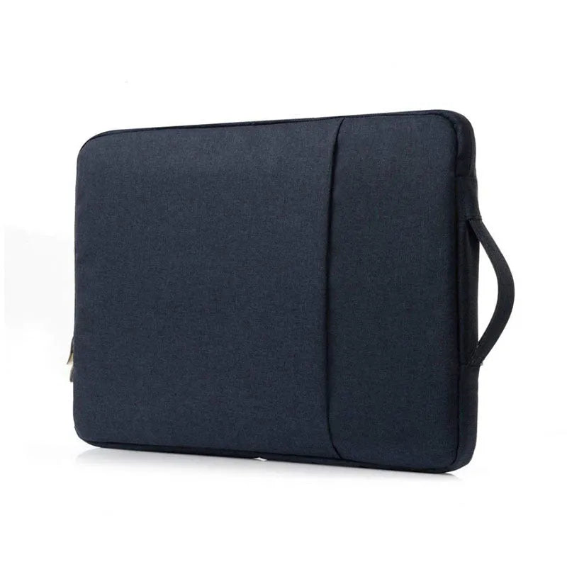 Canvas tablet case handbag for Pro 12.9 with anti-fall padding in grey navy rose red colours