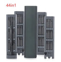 49-piece magnetic screwdriver set for mobile phone disassembly with nickel aluminium bronze construction