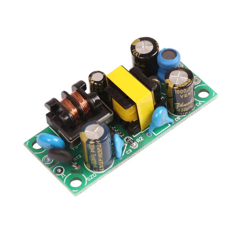 YS-U5S switching power supply board module with metal construction and electronic components