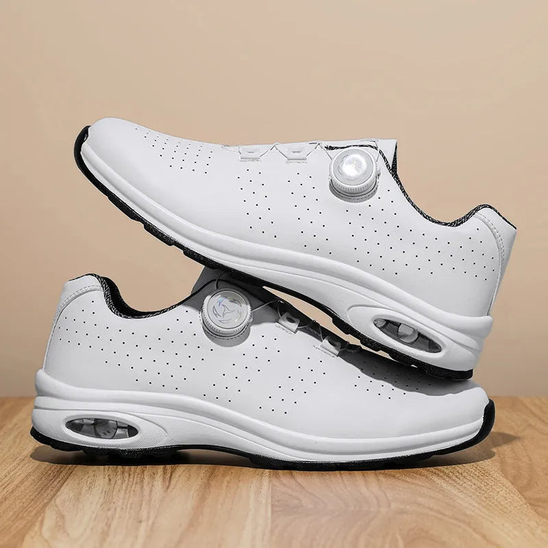 Low-top tennis shoes with mesh upper, composite sole, cross shoulder straps in black or white