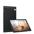 11.6 inch Android tablet showing four colour options: green, blue, black and orange