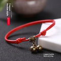 Nylon rope dog halter collar with brass buckle and optional bell in black, red or coffee colour