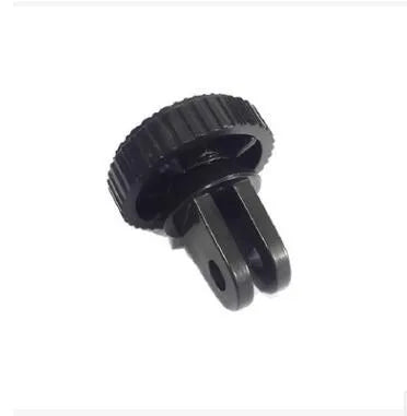 Black PC large hole adapter for GoPro camera screw mount 3.3cm size