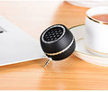 Universal external amplifier speaker with engineering plastic box in black, gold, or rose gold colours