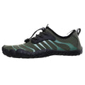 Unisex upstream wading shoes in army green with non-slip rubber sole and front strap