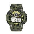 T6 tactical rugged smart watch with black or green strap on wrist, showing 1.3-inch screen