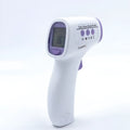 White handheld digital thermometer for non-contact temperature measurement