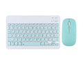 Wireless Bluetooth keyboard and rechargeable mouse set in elegant pink colour option