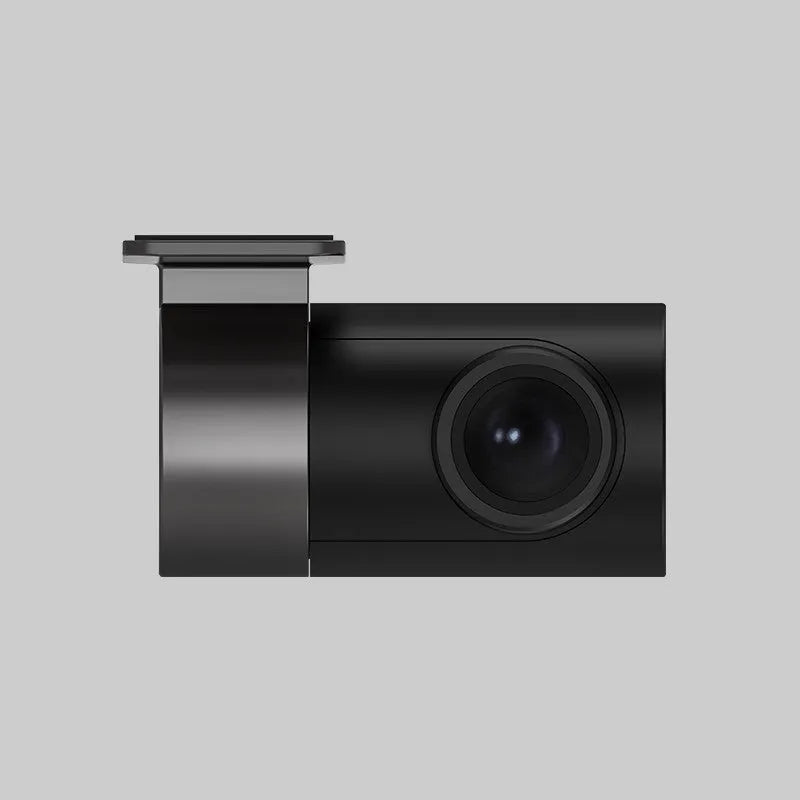 Midrive FC01 4K HD rear camera in car, black, with wide-angle lens and mounting accessories