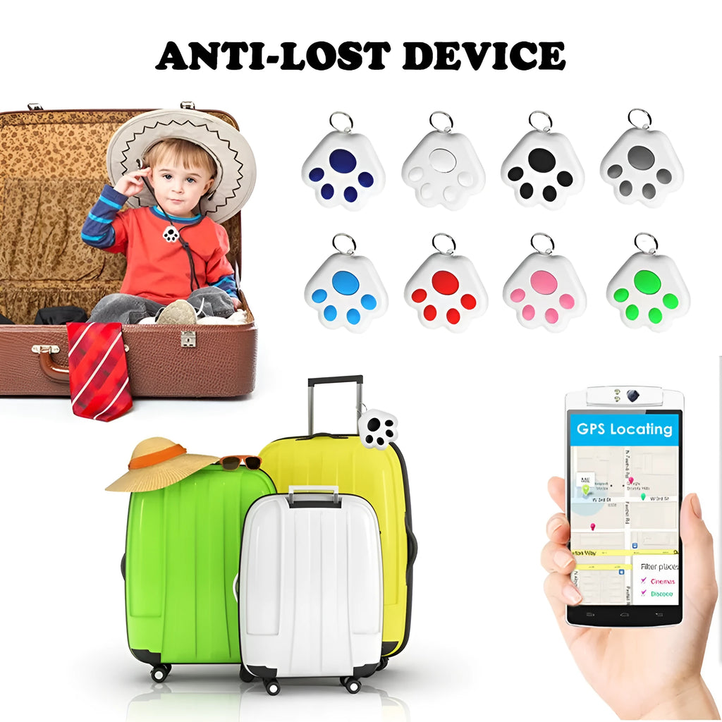 Bluetooth anti-lost device for dog collars with key finder and selfie remote functions in various colours