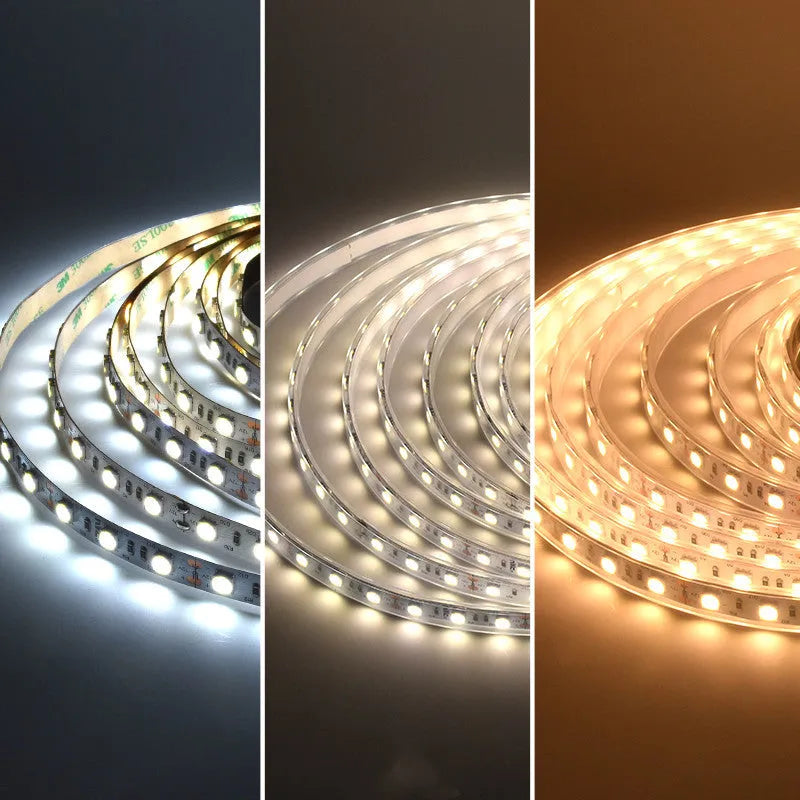 12V rectangular patch LED soft light strip for supermarket shelf and counter lighting.