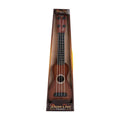 Colourful plastic simulation ukulele toy measuring 38cm length for children's musical training