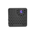 W18 black plastic trail camera with 1080P non-light night vision lens and mounting bracket for outdoor use