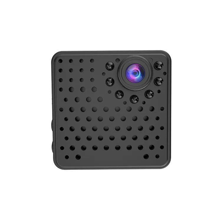 W18 black plastic trail camera with 1080P non-light night vision lens and mounting bracket for outdoor use
