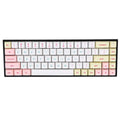 68-key PBT double-shot keycap set for mechanical keyboards, displayed in multiple colour options.