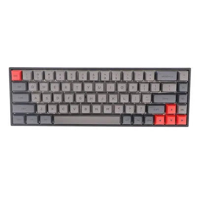 68-key PBT double-shot keycap set for mechanical keyboards, displayed in multiple colour options.