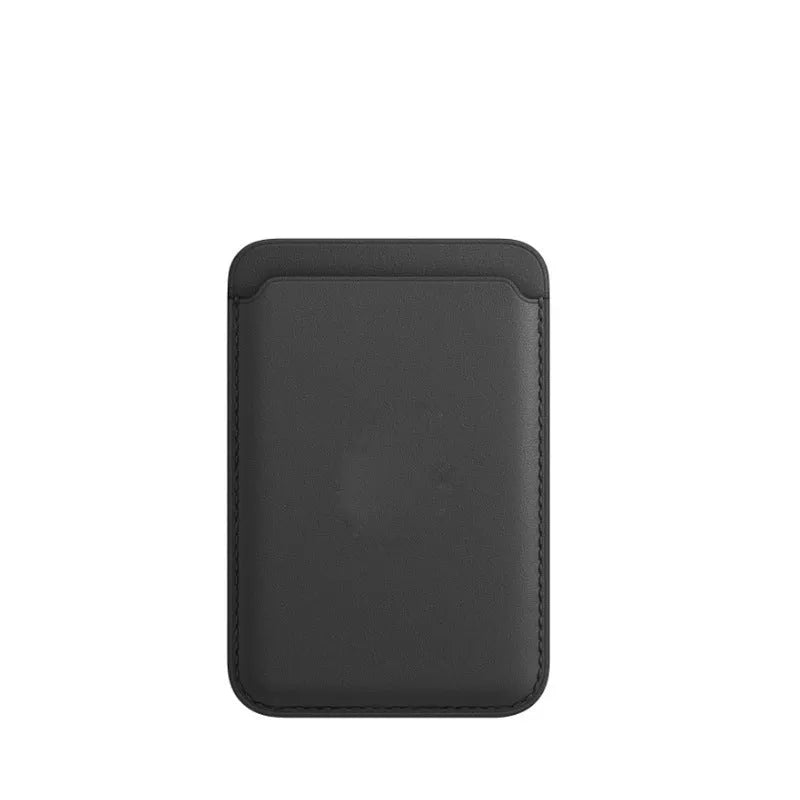 Magnetic card holder iPhone case in PU leather with MagSafe compatibility in multiple colour options