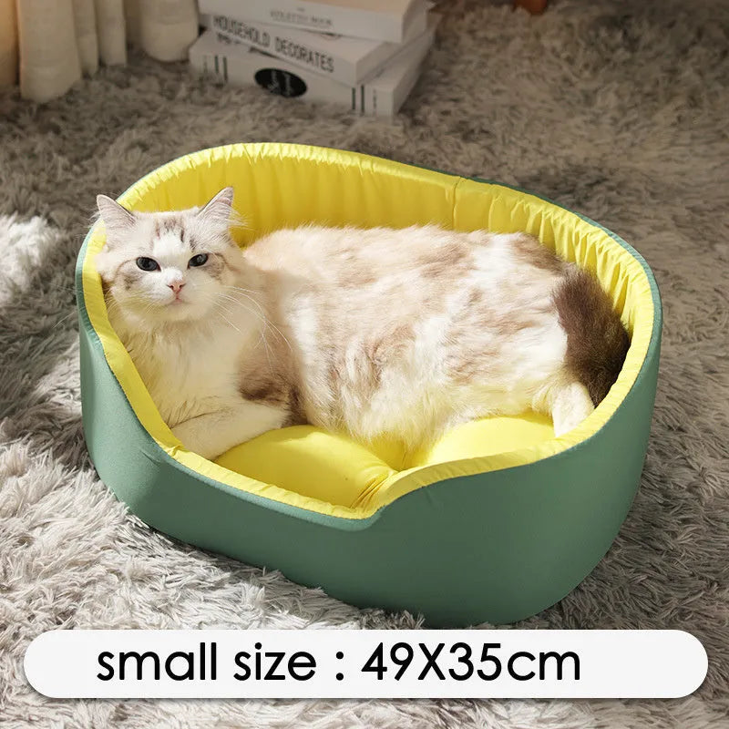 Washable cloth pet kennel in black or green available in small, medium and large sizes