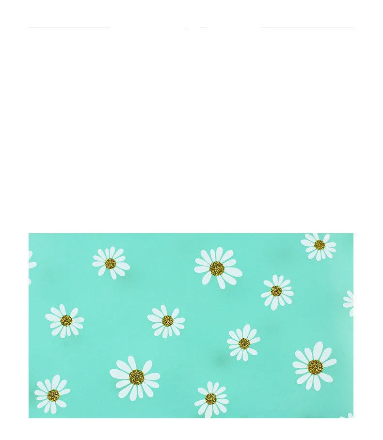 Transparent TPV soft square pencil case 19 cm plain style showing contents