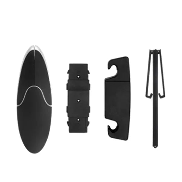 Creative penguin-shaped folding car clothes hanger in black ABS material