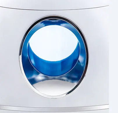 Small white aromatherapy humidifier with USB cable, water tank, and mist output