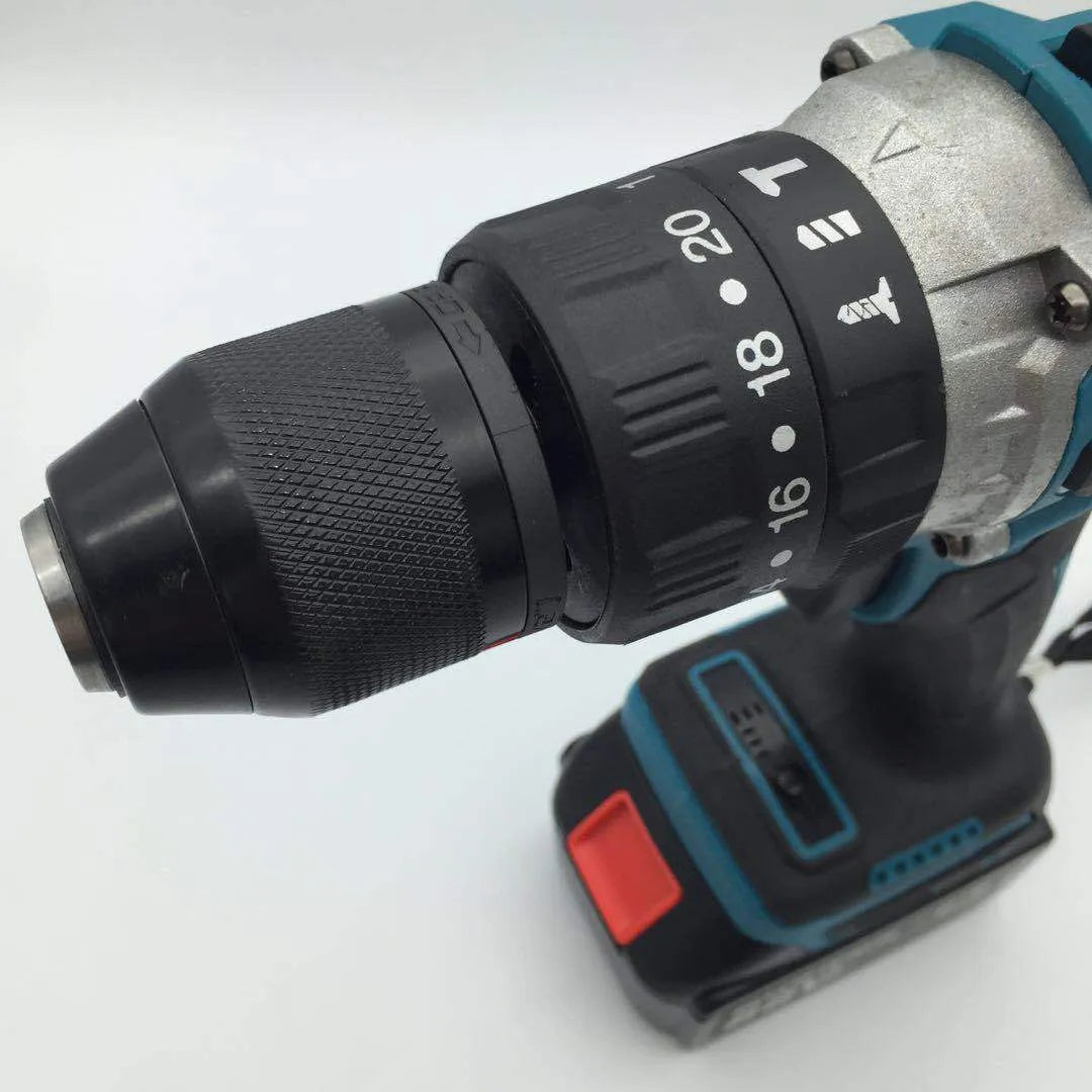 21V cordless multifunction impact drill and electric screwdriver with a 13mm chuck.