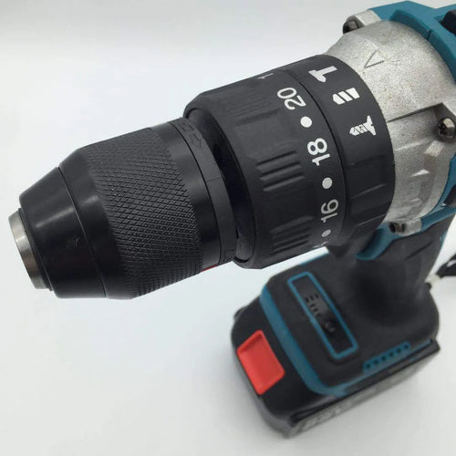 21V cordless multifunction impact drill and electric screwdriver with a 13mm chuck.