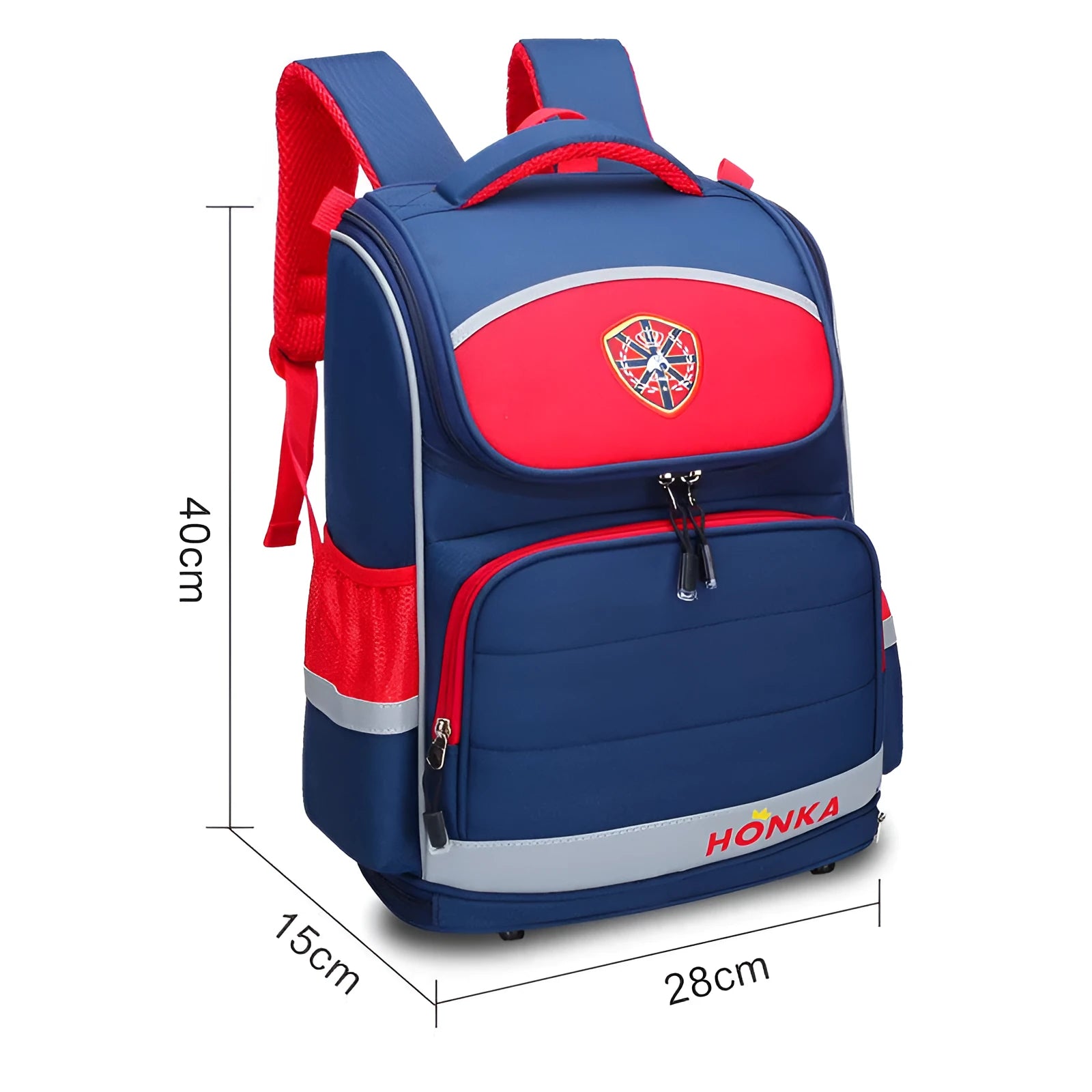 New Space schoolbag large capacity 36-55L Oxford cloth waterproof for primary school students colour Pink