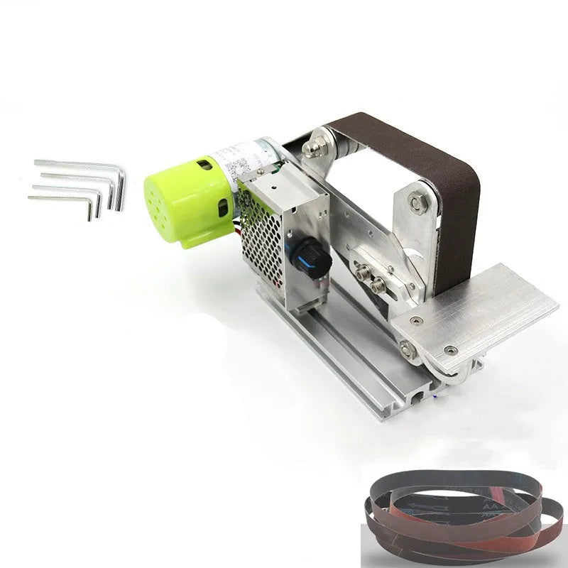 895 fixed-angle desktop belt grinder machine with multifunctional sharpening and polishing capabilities