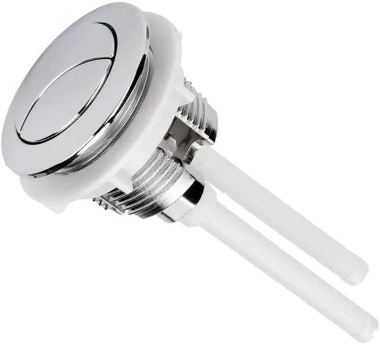 ABS plastic toilet flush button with double press mechanism and 38mm diameter for cistern replacement