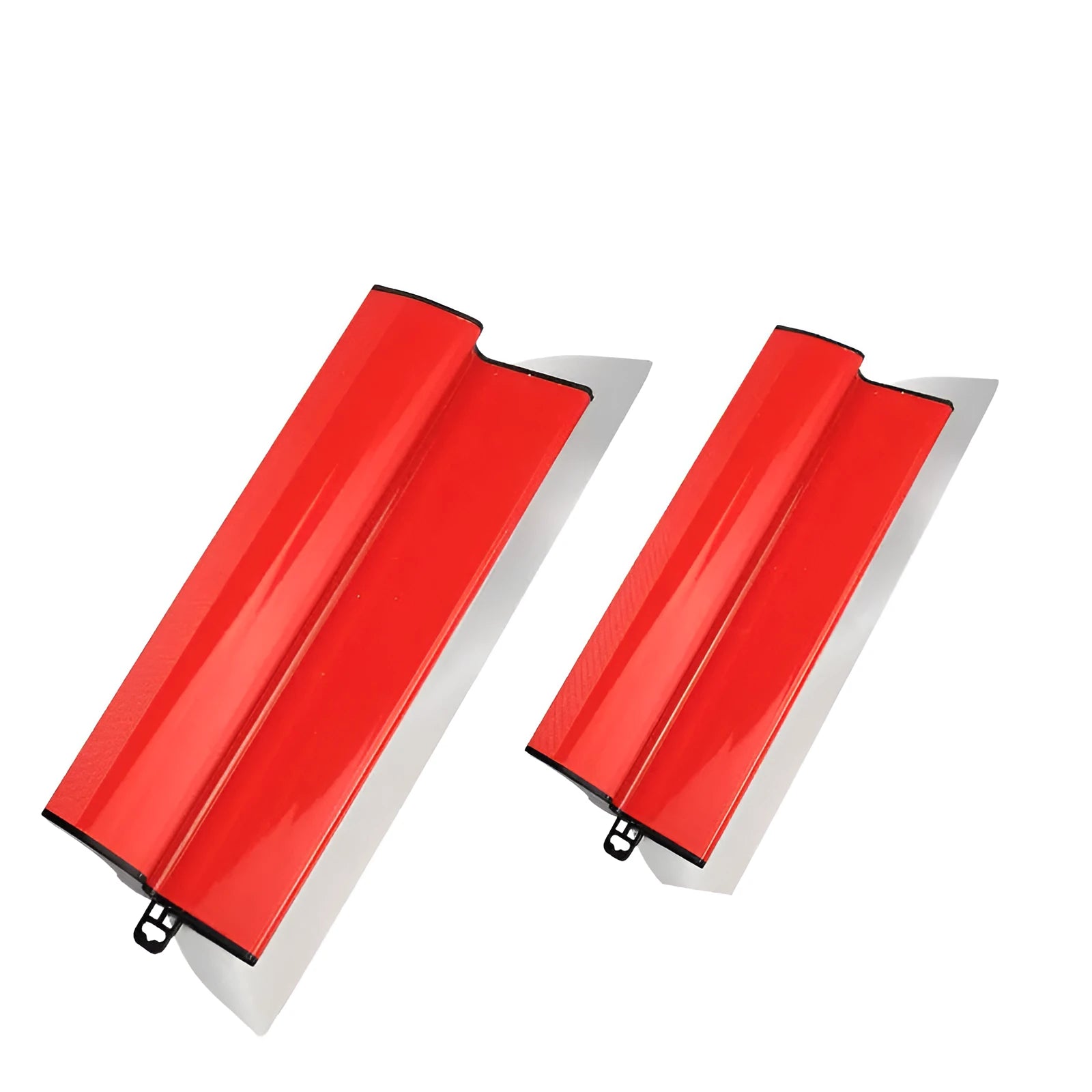 Red 40cm leveling scraper tool for wall putty and wallpaper paste