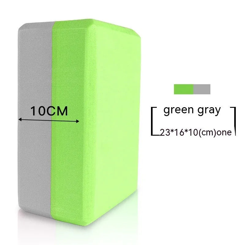 EVA foam yoga block in various colours for dance and fitness support