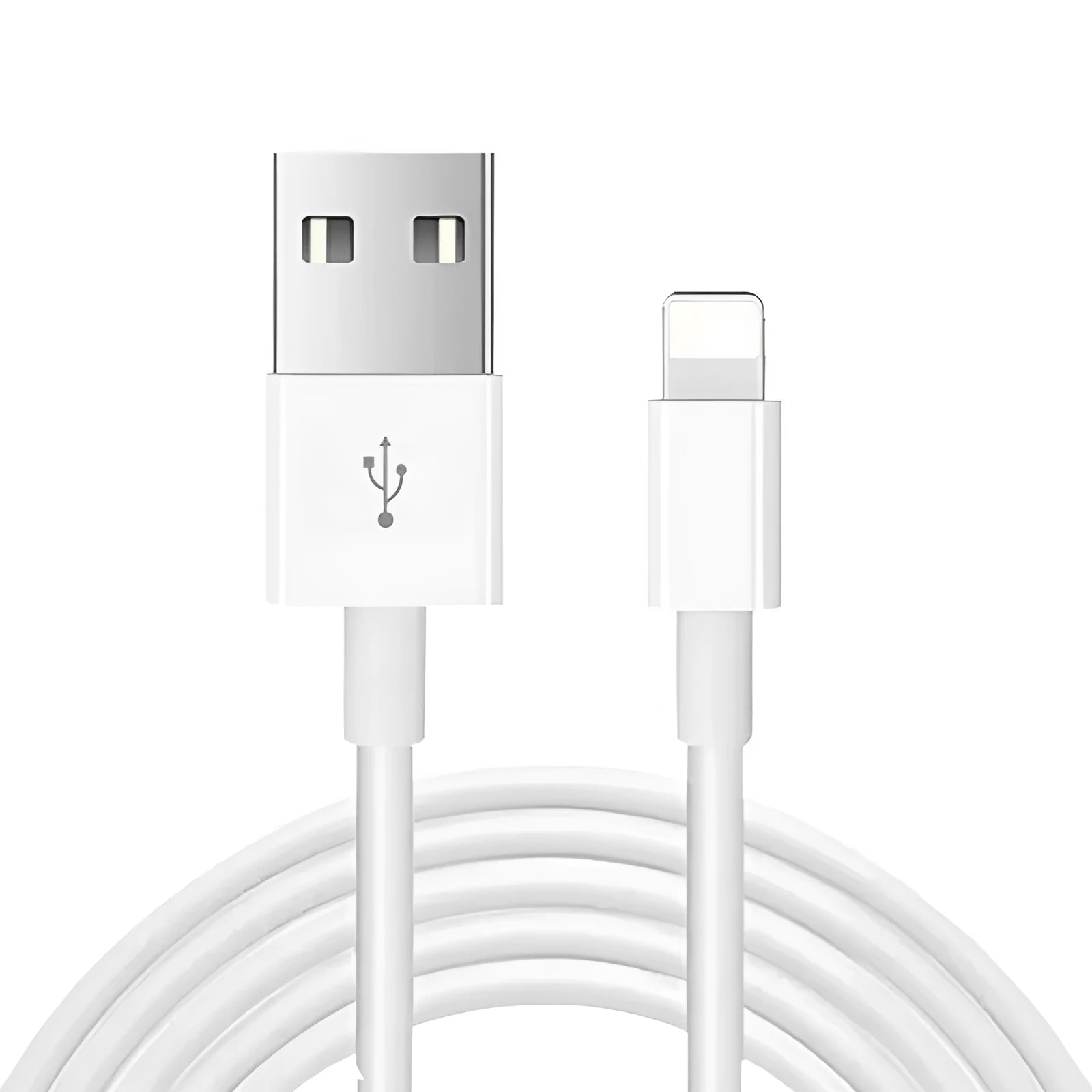 White 20W PD USB-C wall charger with 1-metre cable for iPhone and iPad
