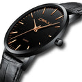 Casual unisex quartz watch with alloy case and 30 metre water resistance in multiple colour variations
