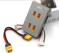 Grey Astor parallel charging board for electric toy aircraft battery accessories