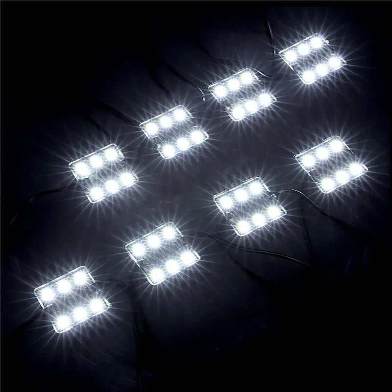 Pickup truck cabin LED atmosphere light with 5730 chips 12V 20W pure white iron shell