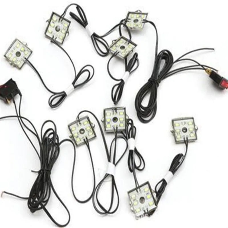 Pickup truck cabin LED atmosphere light with 5730 chips 12V 20W pure white iron shell