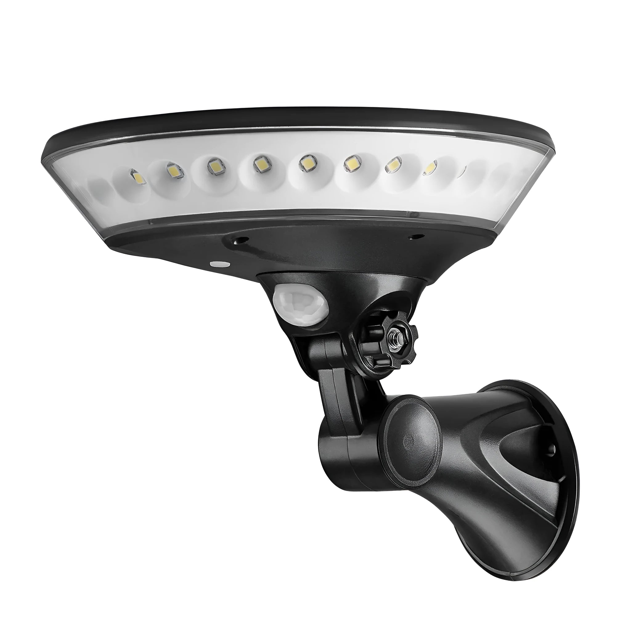 360 degree luminous solar outdoor light with motion sensor and IP65 waterproof rating