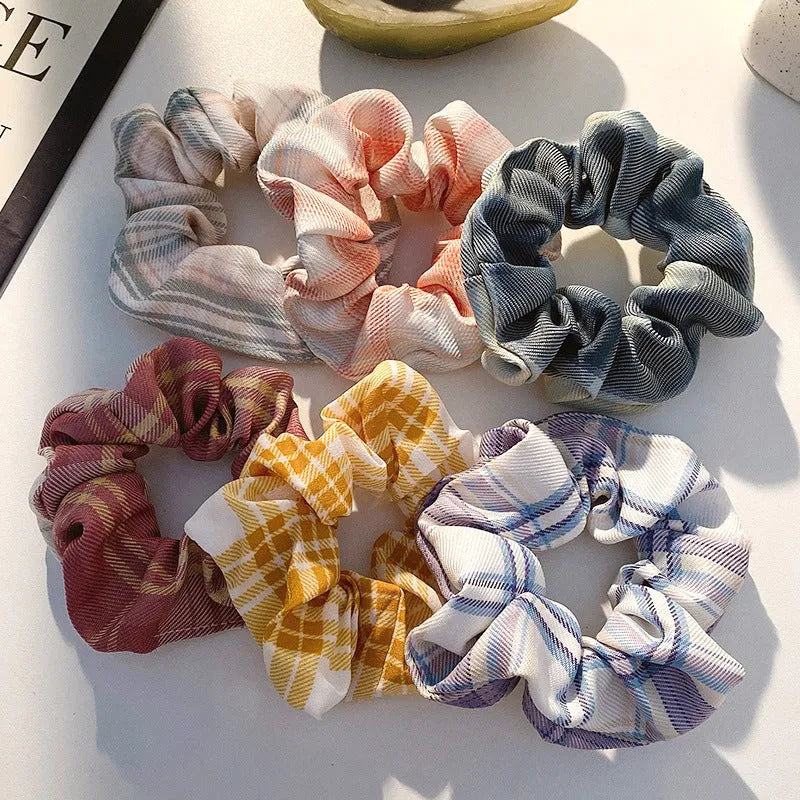 Children's 20-piece hair ring and hairpin set in autumn colours and macaron tones