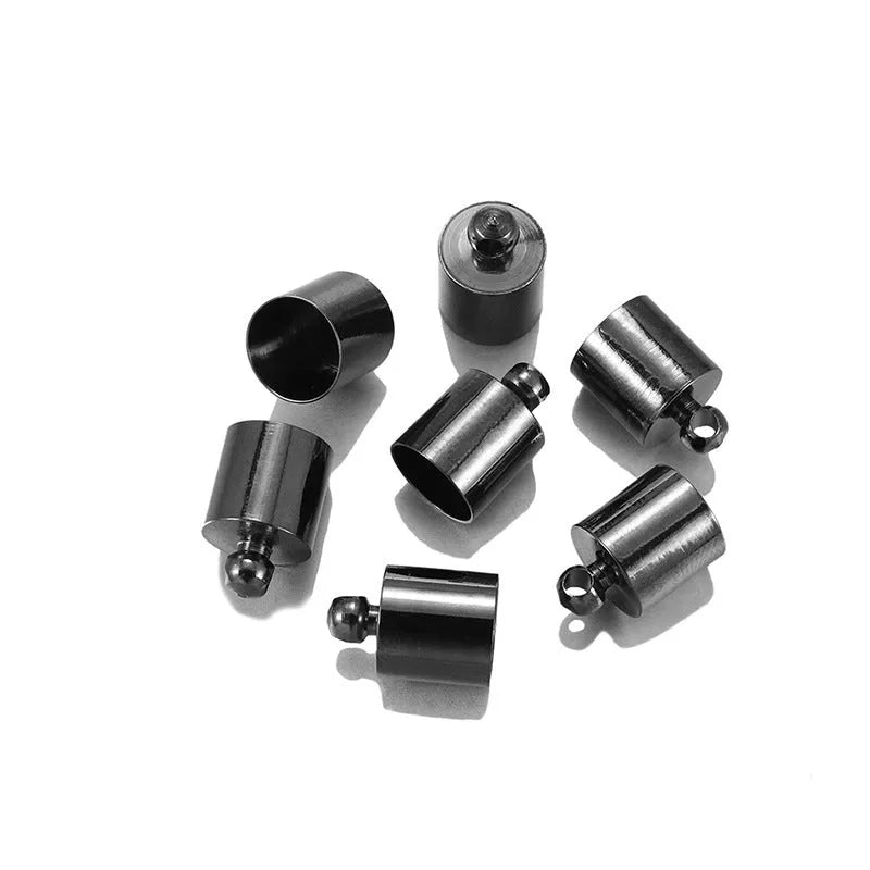 Copper caps for weight caps and tassels in multiple colours and sizes for jewellery making